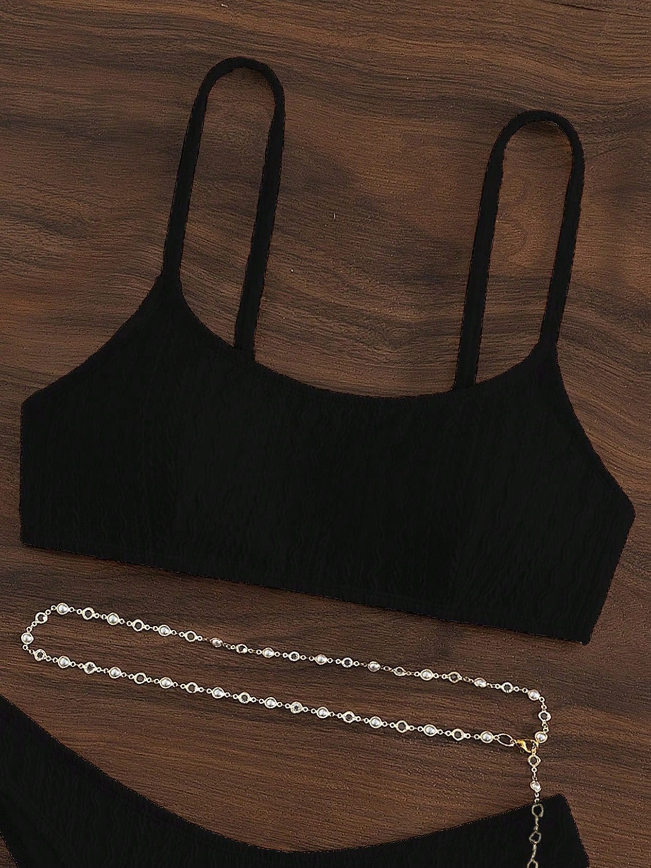 BIQUÍNI SEM ESTAMPA CINTURINHO - LUXO