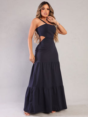 VESTIDO LONGO - COSTAS ABERTAS