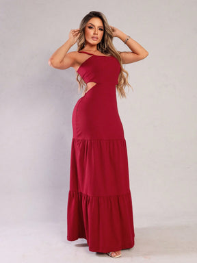 VESTIDO LONGO - COSTAS ABERTAS