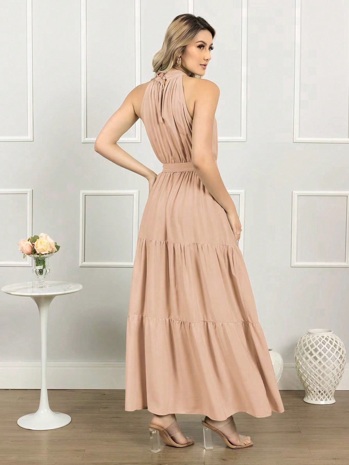 VESTIDO LONGO ESTILO FINE