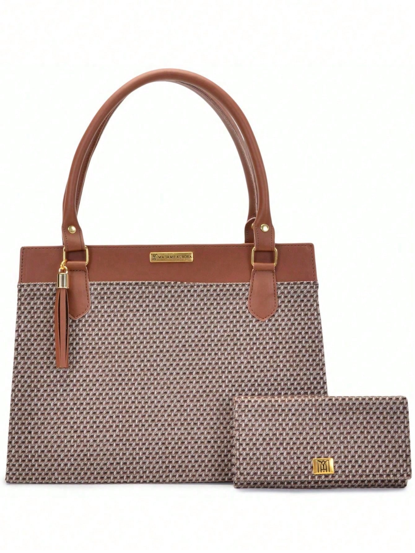 Bolsa Feminina Satchel Com Carteira