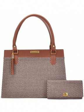 Bolsa Feminina Satchel Com Carteira