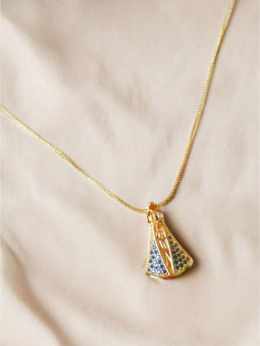 Proteção Divina – Colar Nossa Senhora Aparecida ✔