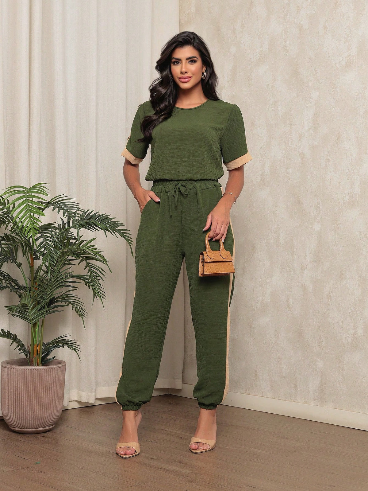 CONJUNTO CALÇA E BLUSA - ESSENCIAL