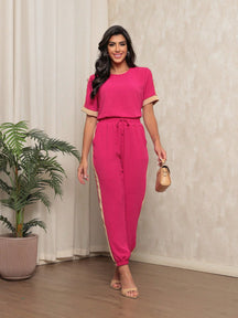 CONJUNTO CALÇA E BLUSA - ESSENCIAL