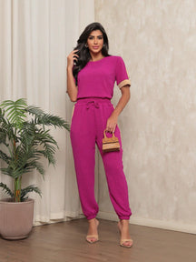 CONJUNTO CALÇA E BLUSA - ESSENCIAL