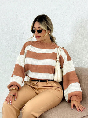 CASACO LISTRADO - TRICÔ
