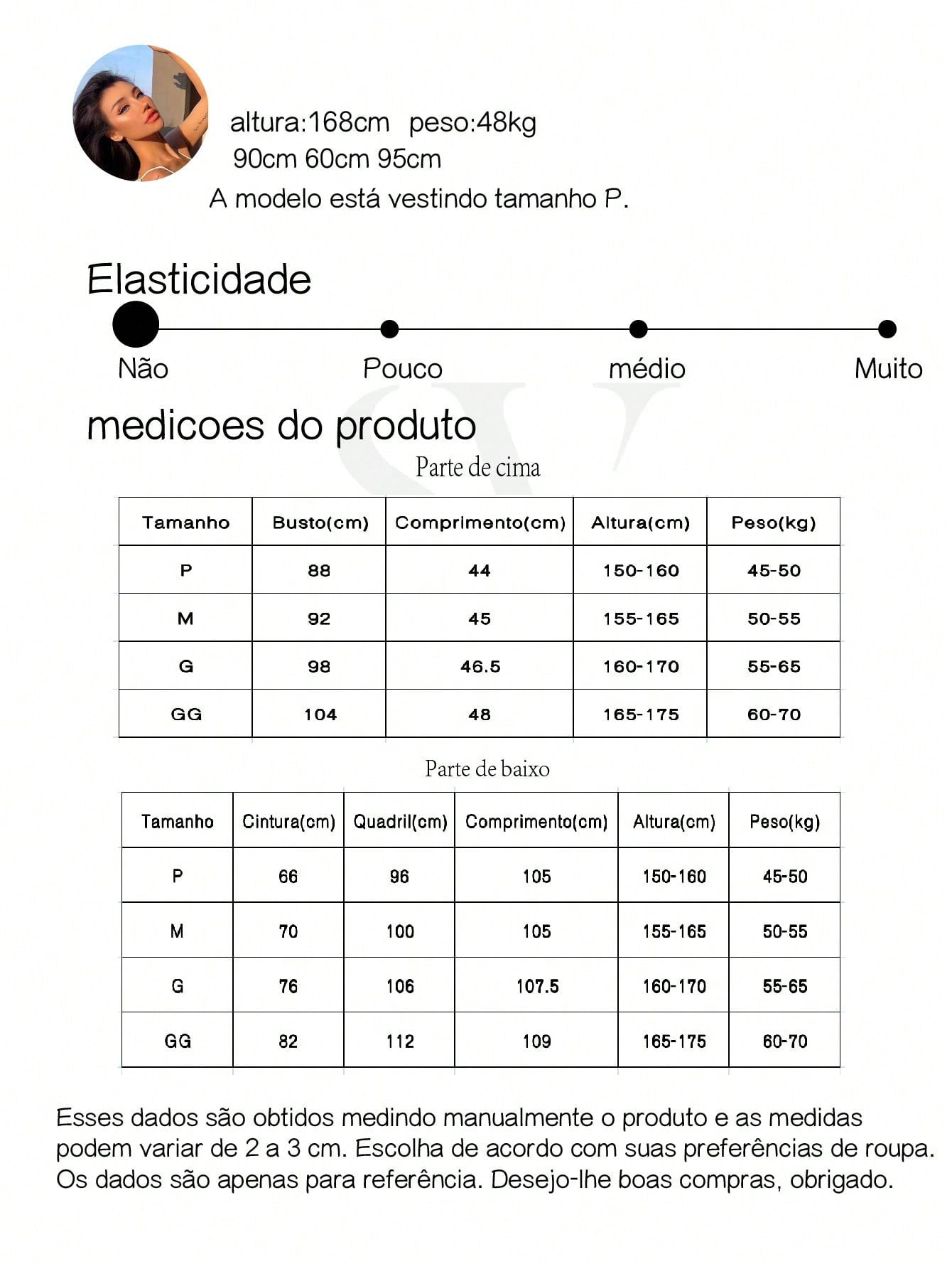 SV - CONJUNTO FEMININO LUXE