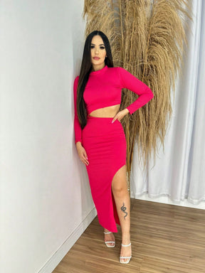 VESTIDO LONGO FEMININO FLORAL - ELISE