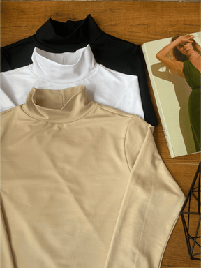 Kit 3 Blusas Manga Longa (compre 1 leve 3)