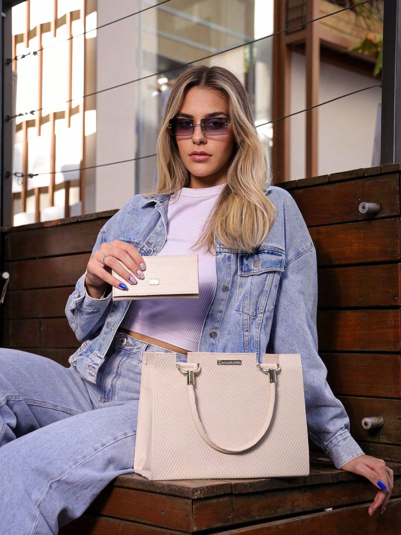 CONJUNTO BOLSA - URBAN CHIC