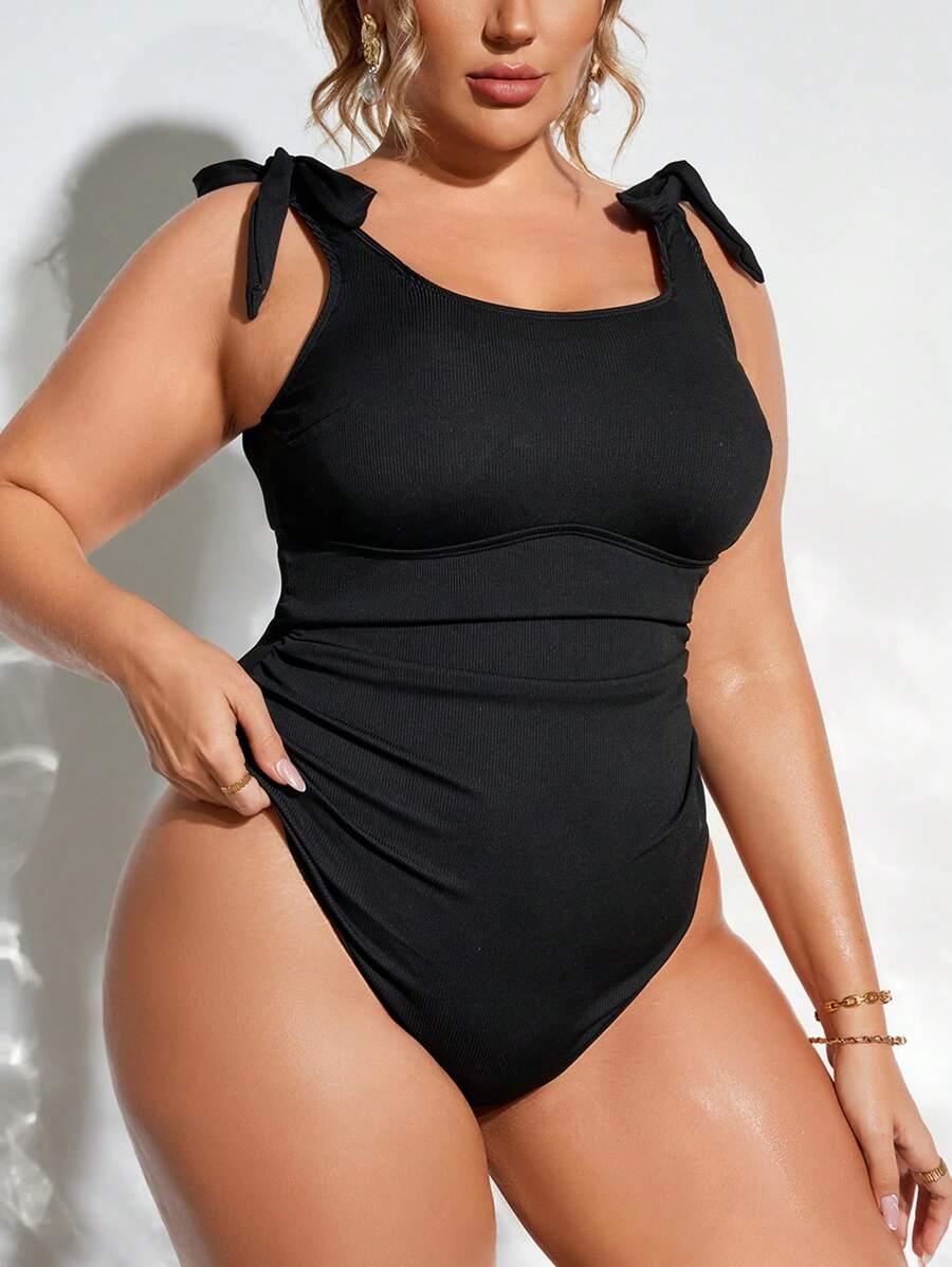 MAIÔ PLUS SIZE LAÇOS