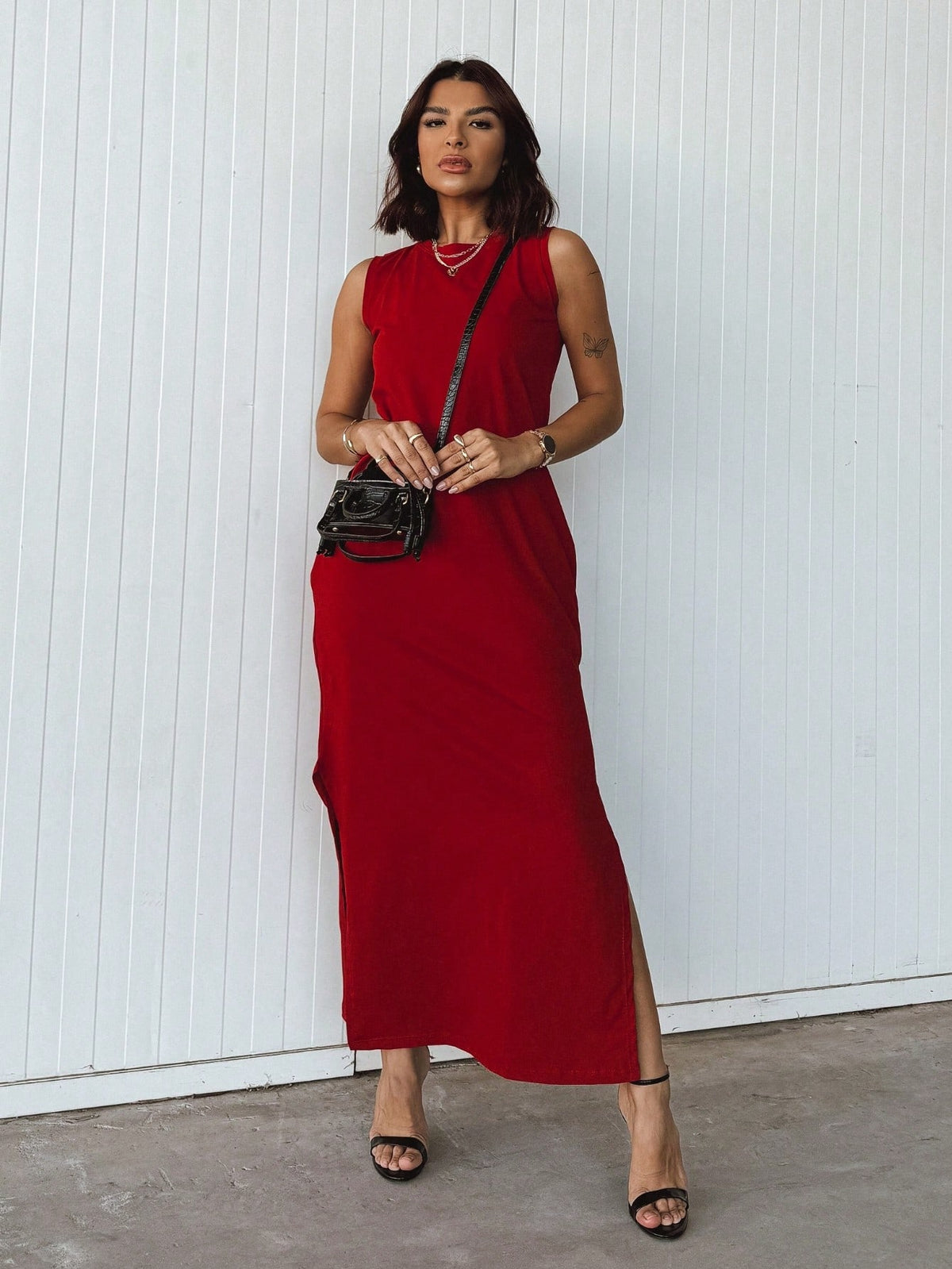 VESTIDO LONGO KAFTAN ALGODÃO SAHARI