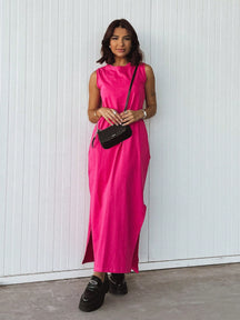 VESTIDO LONGO KAFTAN ALGODÃO SAHARI