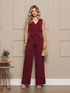 CONJUNTO SOLEIL ELEGANCE - EM ALFAIATARIA