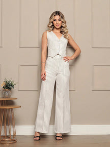 CONJUNTO SOLEIL ELEGANCE - EM ALFAIATARIA