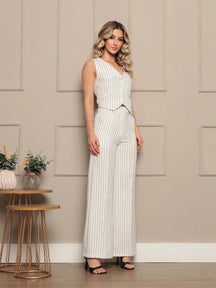 CONJUNTO SOLEIL ELEGANCE - EM ALFAIATARIA