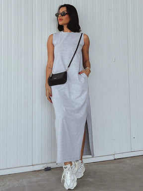 VESTIDO LONGO KAFTAN ALGODÃO SAHARI