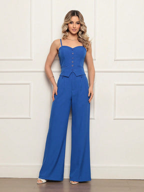 CONJUNTO EM ALFAIATARIA LARIS  - ELASTANO