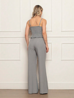 CONJUNTO EM ALFAIATARIA LARIS  - ELASTANO