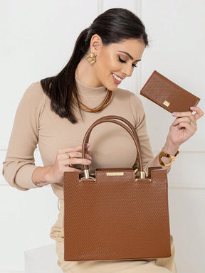 Bolsa Feminina com Alça Transversal   Carteira