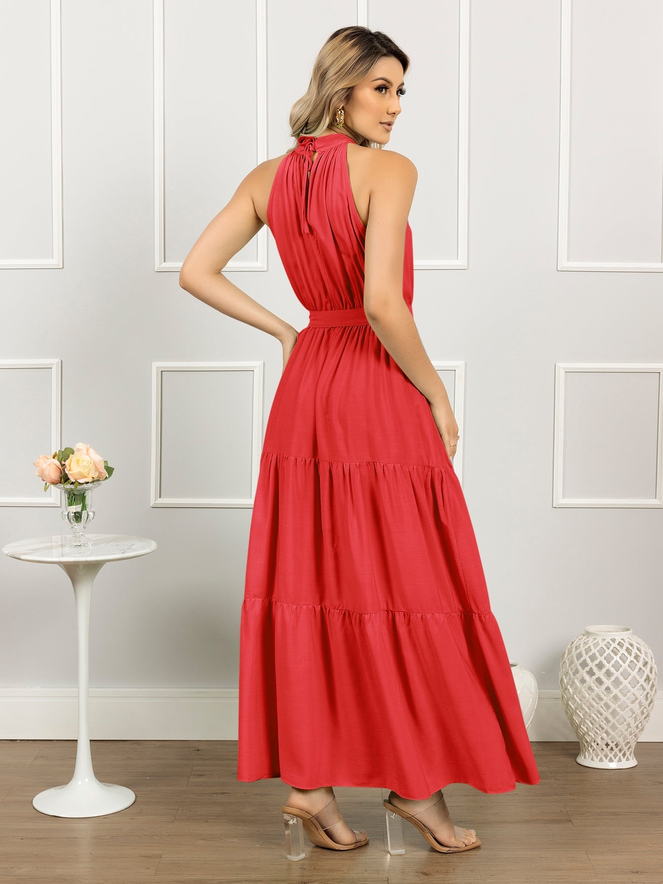 VESTIDO LONGO ESTILO FINE