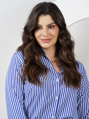 CAMISA LISTRADA FEMININA