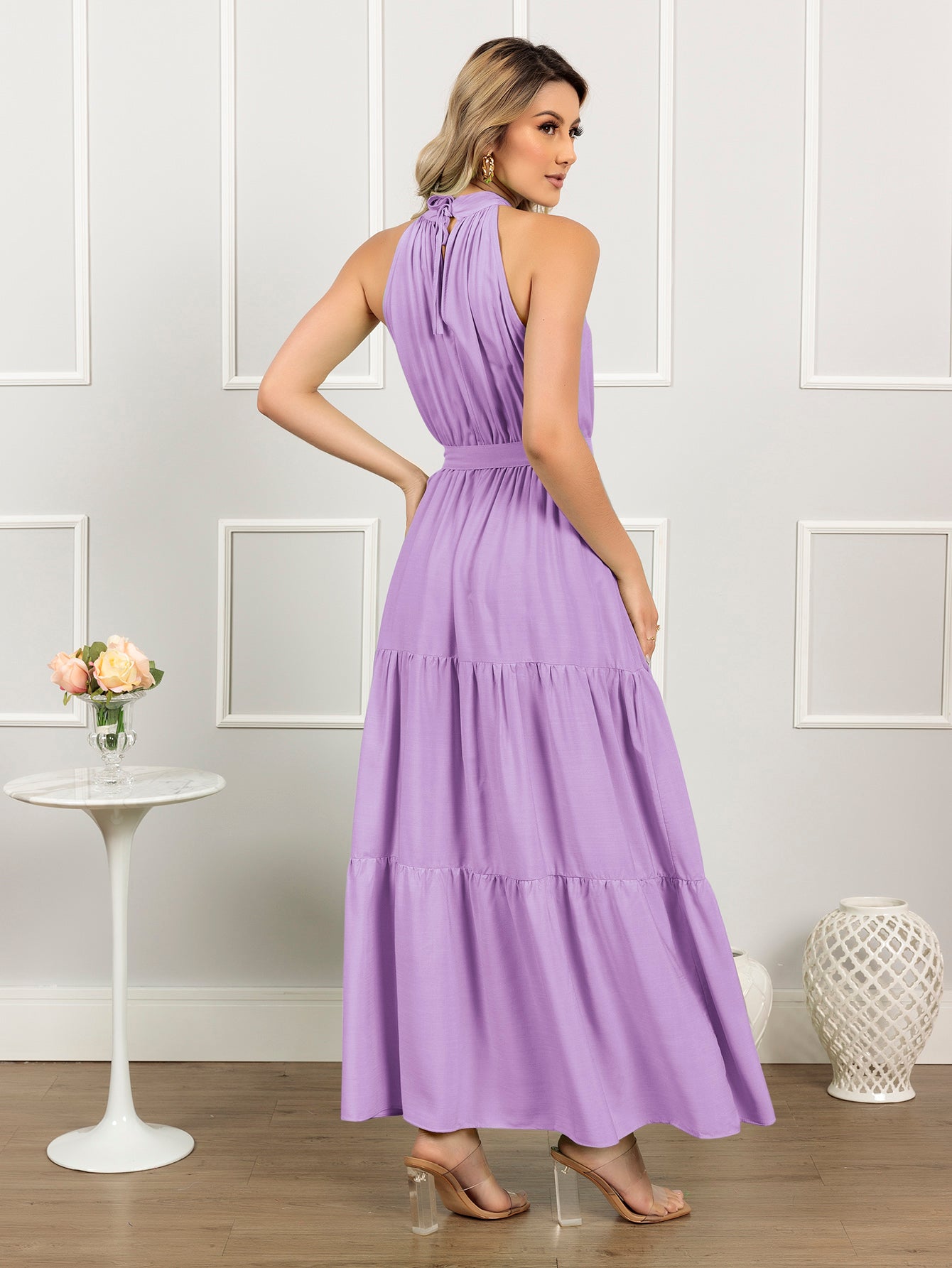 VESTIDO LONGO ESTILO FINE