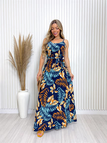 VESTIDO LONGO SANTORINI