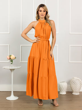 VESTIDO LONGO ESTILO FINE