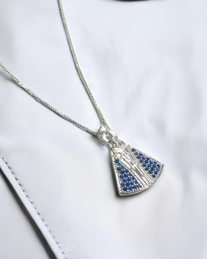 Proteção Divina – Colar Nossa Senhora Aparecida ✔